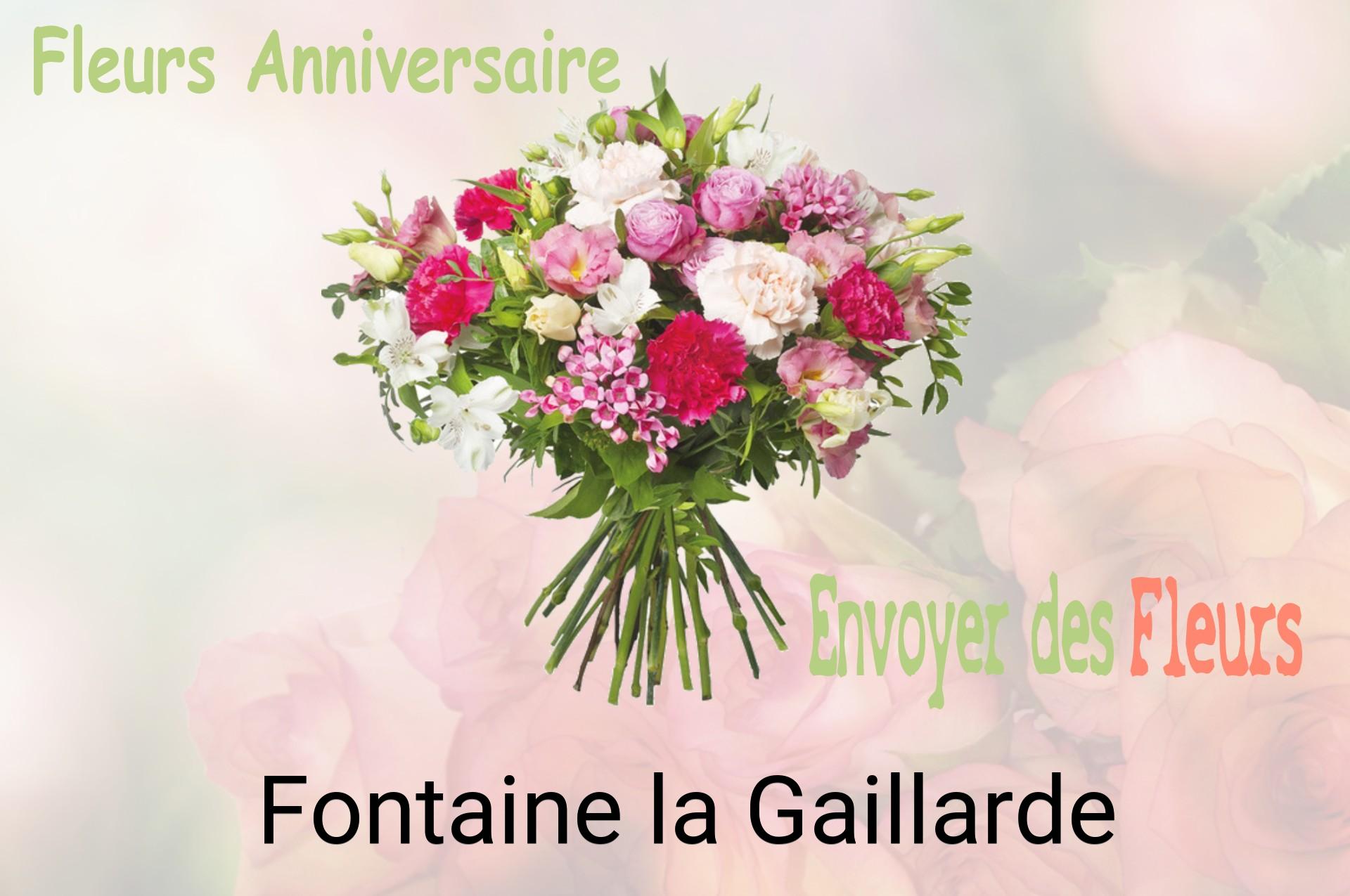 Bouquet de fleurs d’anniversaire livré à Fontaine-la-Gaillarde